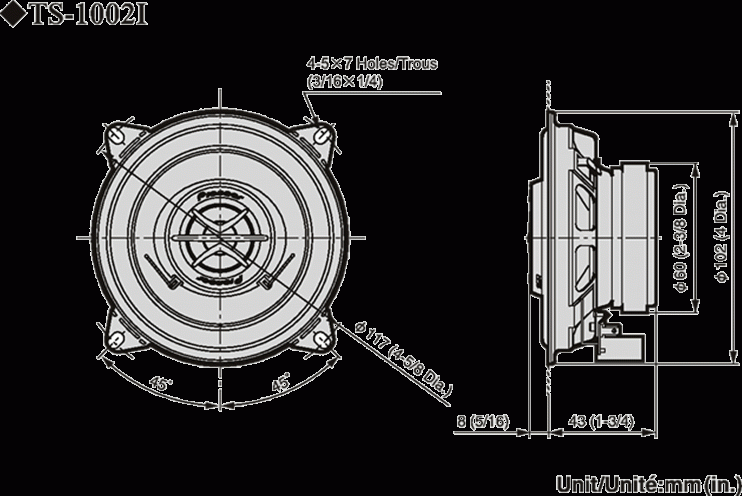Pioneer TS-1002i