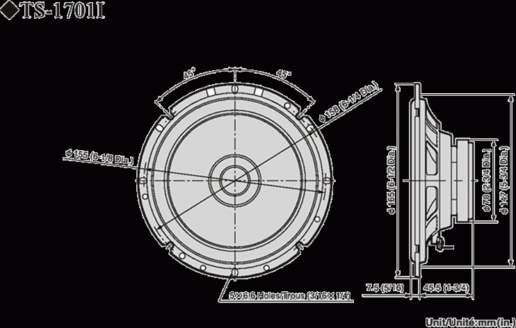Pioneer TS-1701i