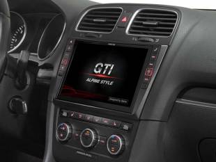 Штатное головное устройство Alpine X901D-G6 для Golf 6