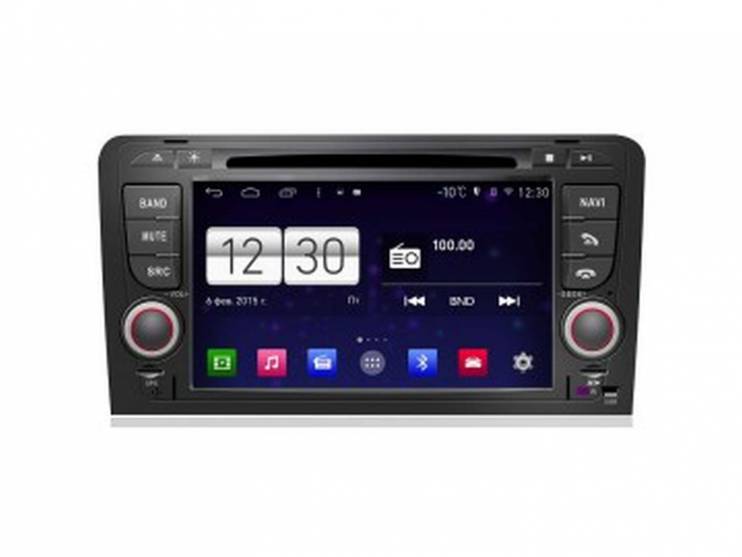 Штатное головное устройство Audi A4 на Android M050