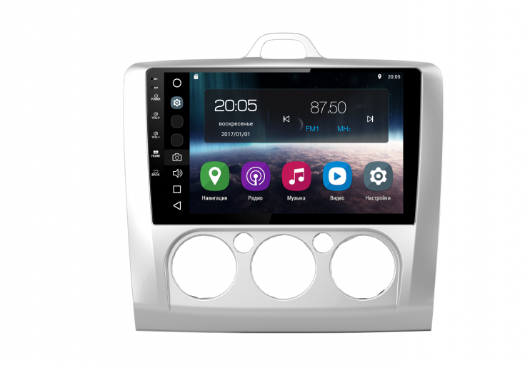 Штатная магнитола FarCar s200 для Ford Focus, Mondeo, C-Max, Galaxy на Android (V003R)