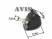 Универсальная камера заднего вида AVIS AVS311CPR (980 CCD)