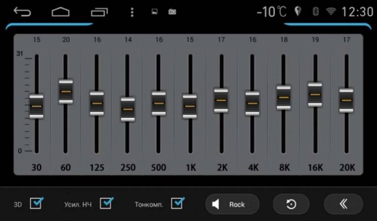 Chevrolet Orlando на Android M155