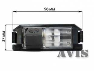 Штатная камера заднего вида AVIS AVS312CPR (#026) для HYUNDAI I20/I30 / KIA GENESIS COUPE/ PICANTO / SOUL