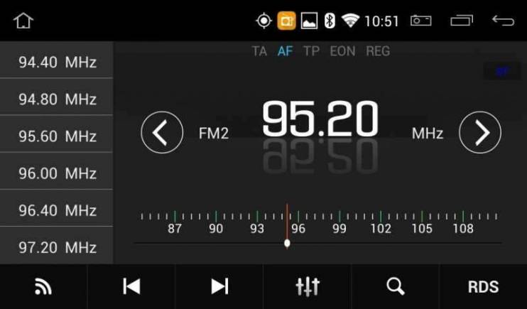 Автомагнитола MyDean ES607 2-DIN универсальная Android 7"